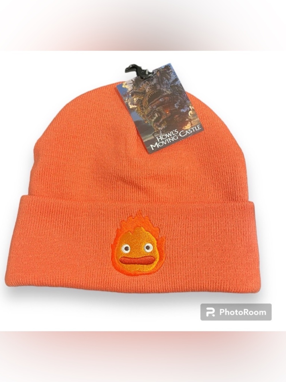 Studio Ghibli Howl's Moving Castle Calcifer Cuff Beanie